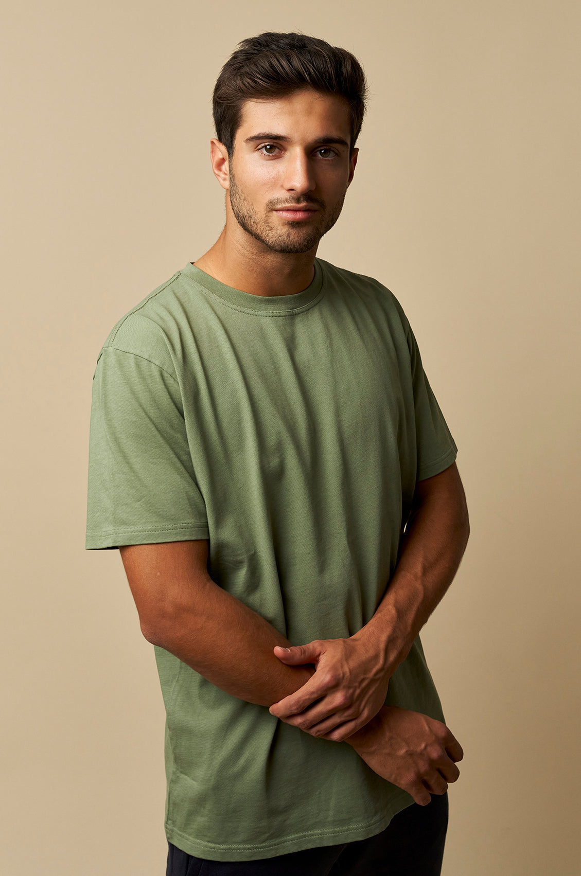 ARKK Apparel ARKK Box Logo Tee | Oil Green T-Shirt